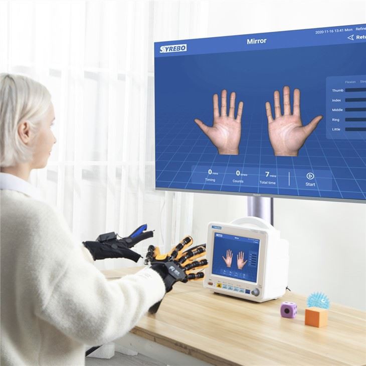 Kuntoutusrobottikäsiharjoitus Käsiharjoittelu
