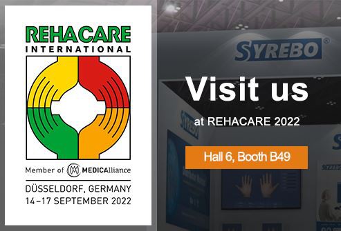 Tapaa Syrebo Soft Robot Rehabilitation Glove REHACARE 2022 -tapahtumassa